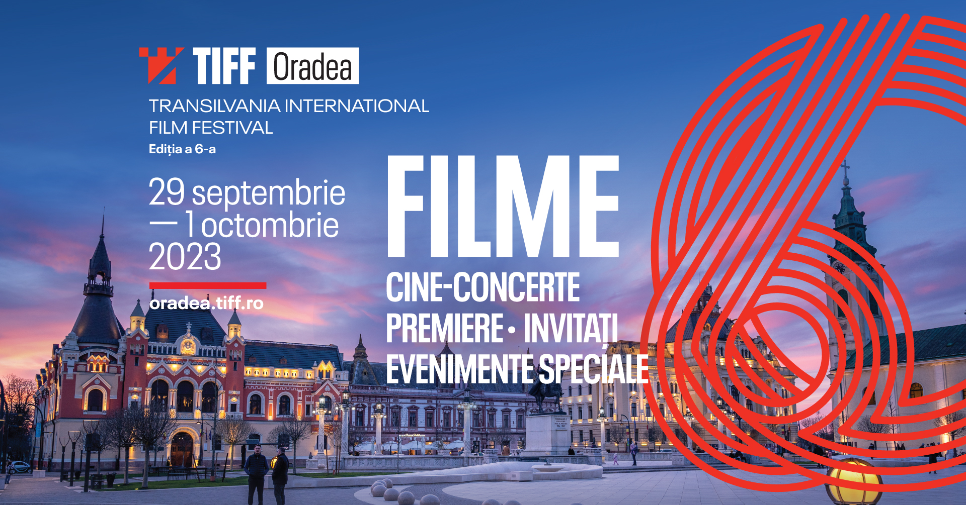 TIFF Oradea 2023 se întoarce pentru cea de-a 6-a ediție
