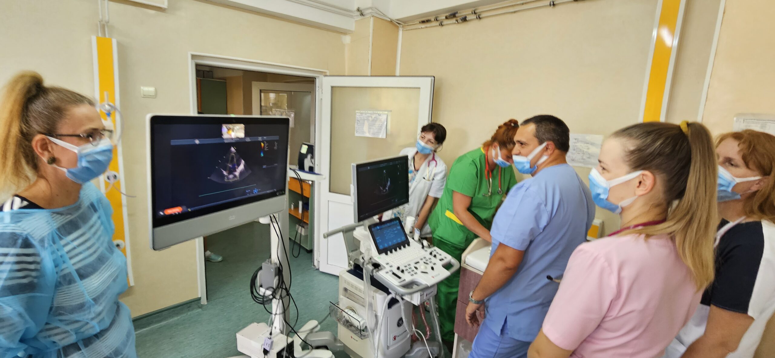 Sistem de telemedicina la Secția de terapie intensivă neonatală a Spitalului Judetean Oradea.
