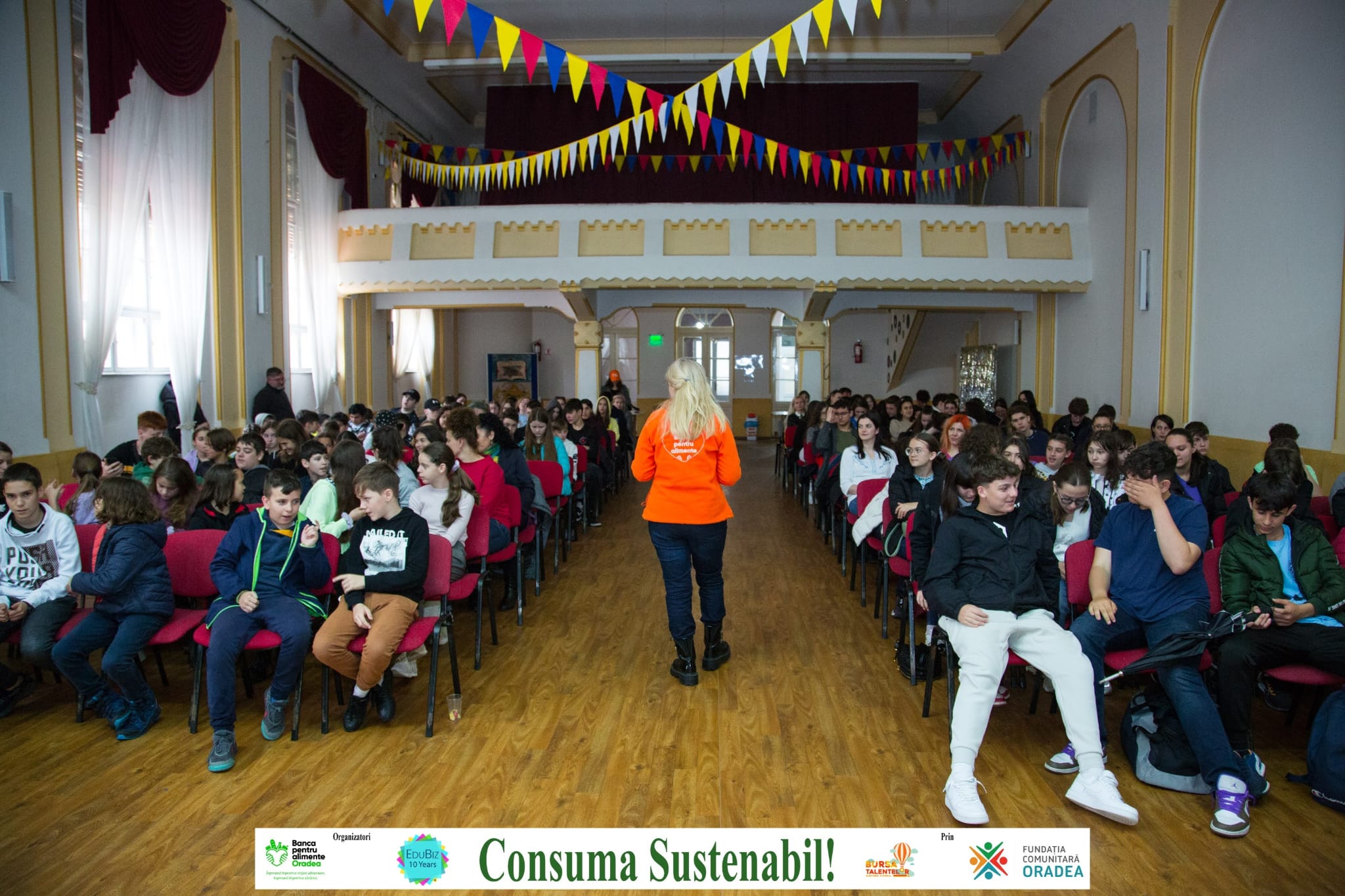 Foto | 900 de elevi din județul Bihor au învățat cum să combată risipa alimentară datorită activităților desfășurate de Banca pentru Alimente Oradea