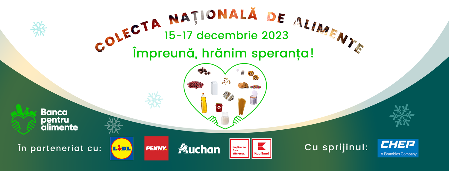 Banca pentru Alimente Oradea dă startul Colectei de Alimente, în preajma sărbătorilor de iarnă. O campanie in care oamenii pot sa doneze alimente neperisabile