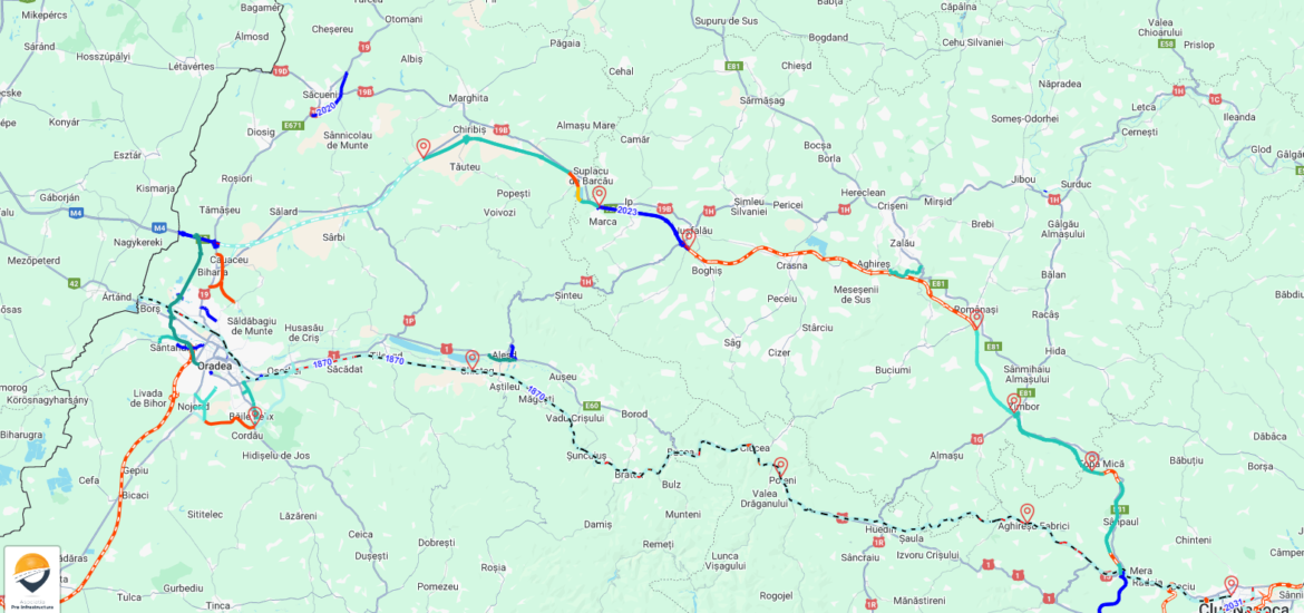 Din 15 martie 2024 incep lucrarile la lotul Suplacu de Barcau – Chiribis din Autostrada Transilvania (A3).