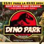 Dino Park la Oradea. Expozitie de dinozauri, in forma lor naturala