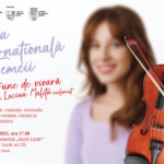 Eveniment dedicat Zilei Internaționale a Femeii, Recital de vioară, susținut de violonistul Lucian Malița.