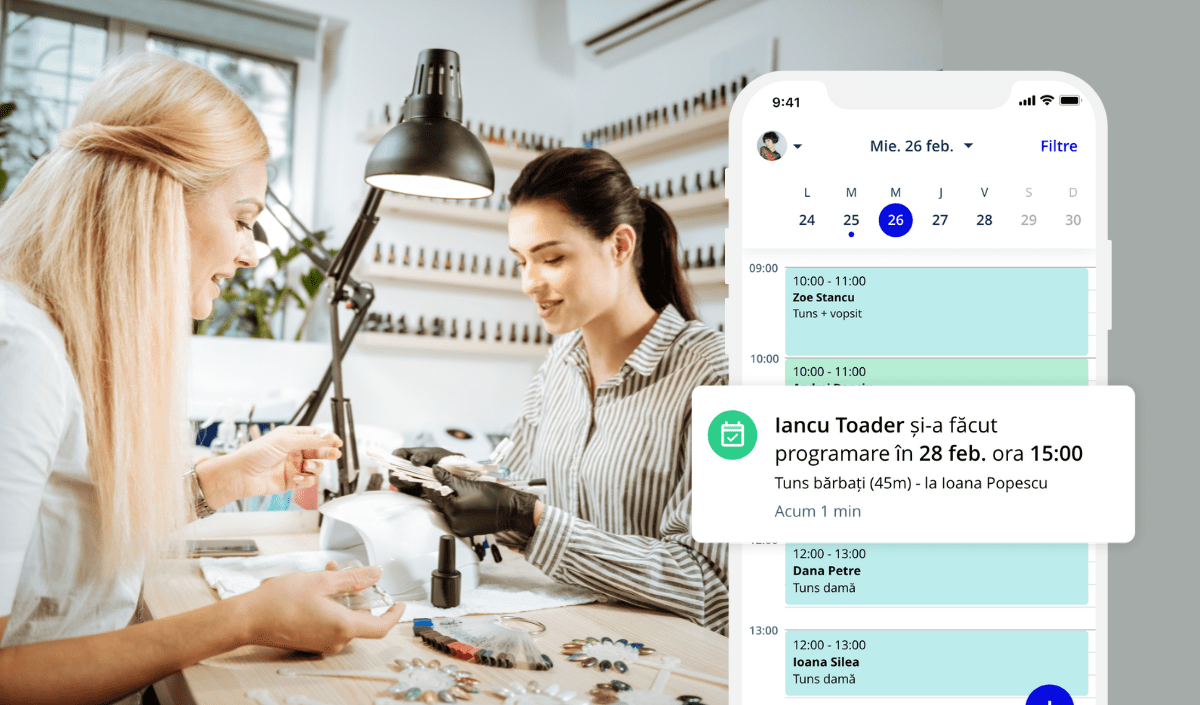 Secretul profesioniștilor din beauty pentru a avea timp pentru ei și pentru familie: agende digitale și management eficient al programărilor