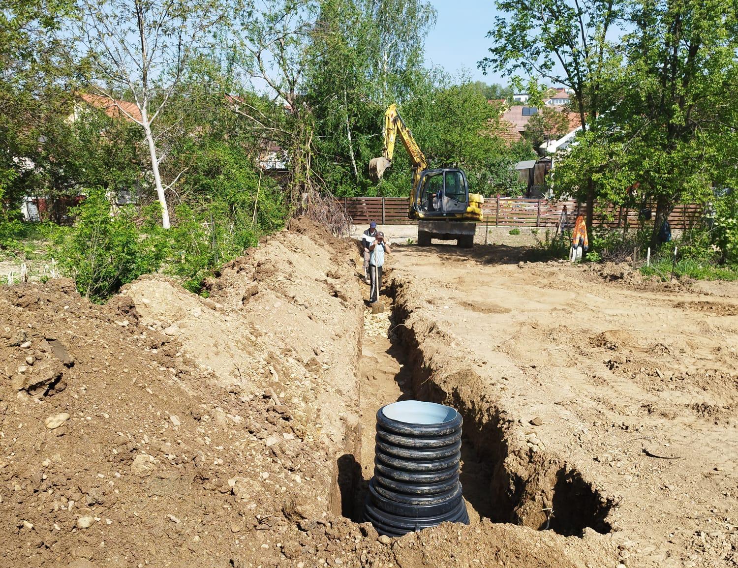 Strada noua in Oradea, in cartierul Diasporei