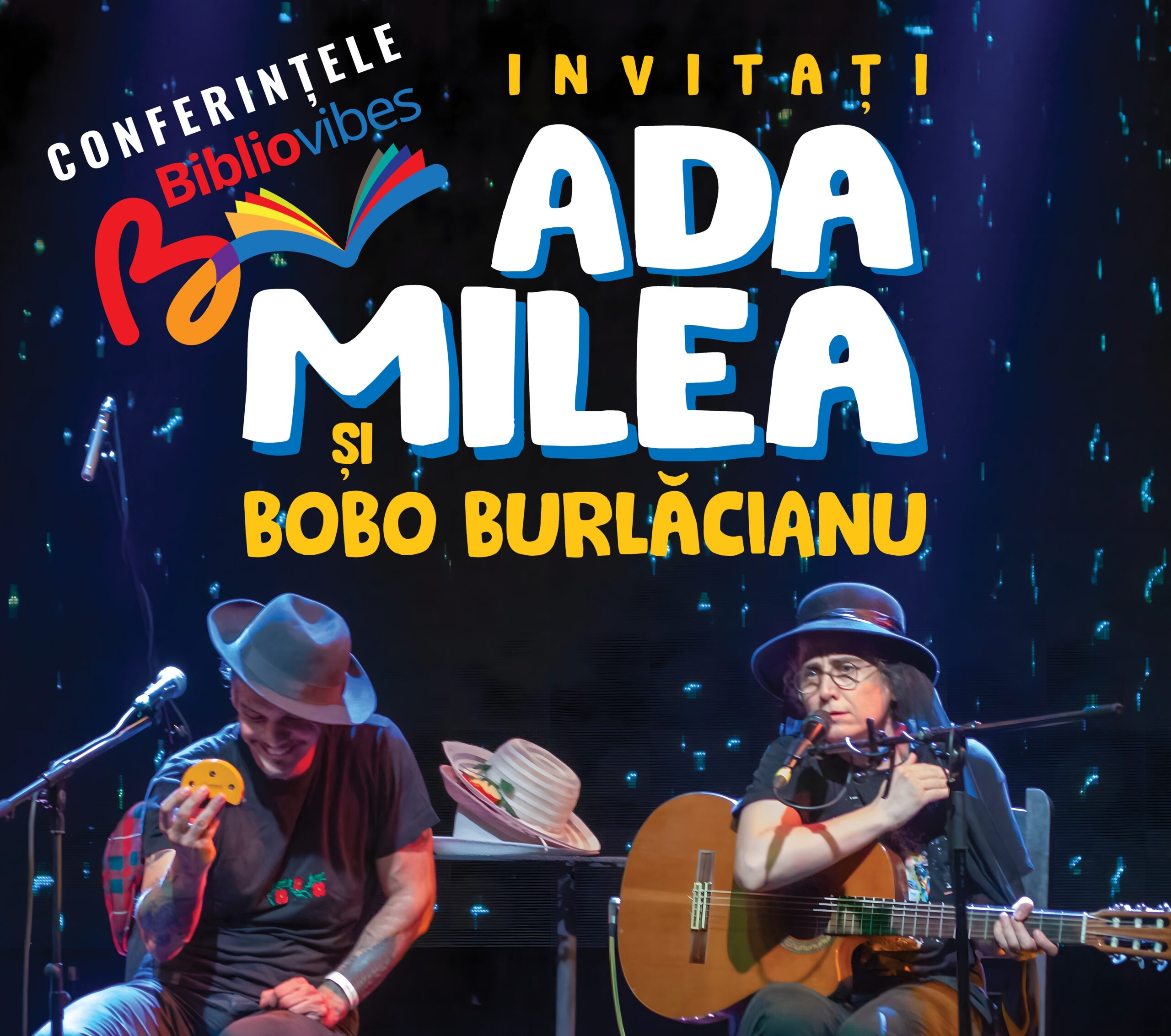 Conferințele Bibliovibes | Invitați: Ada Milea & Bobo