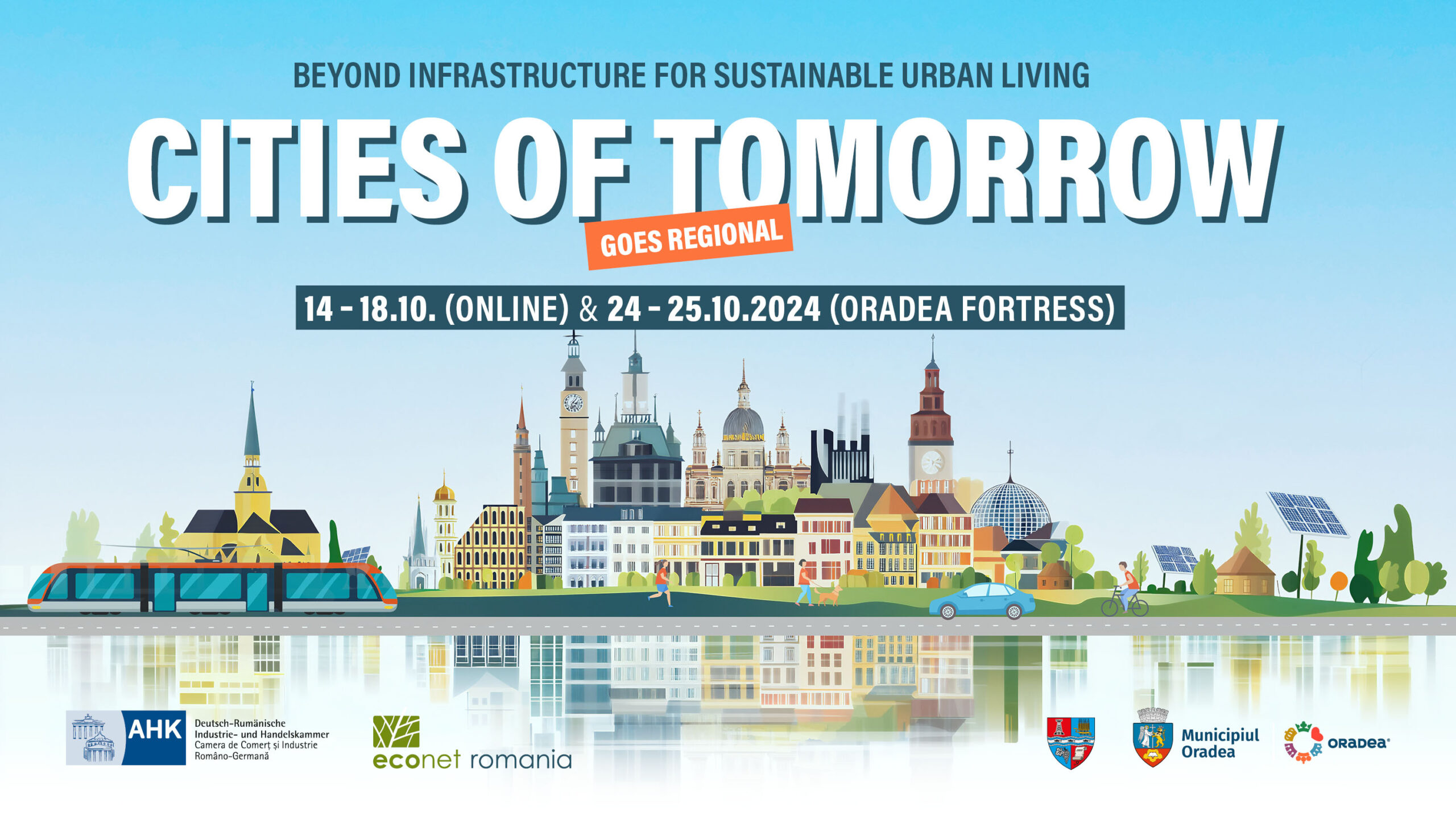 Concurs de proiecte în cadrul conferinței Cities of Tomorrow, la Oradea