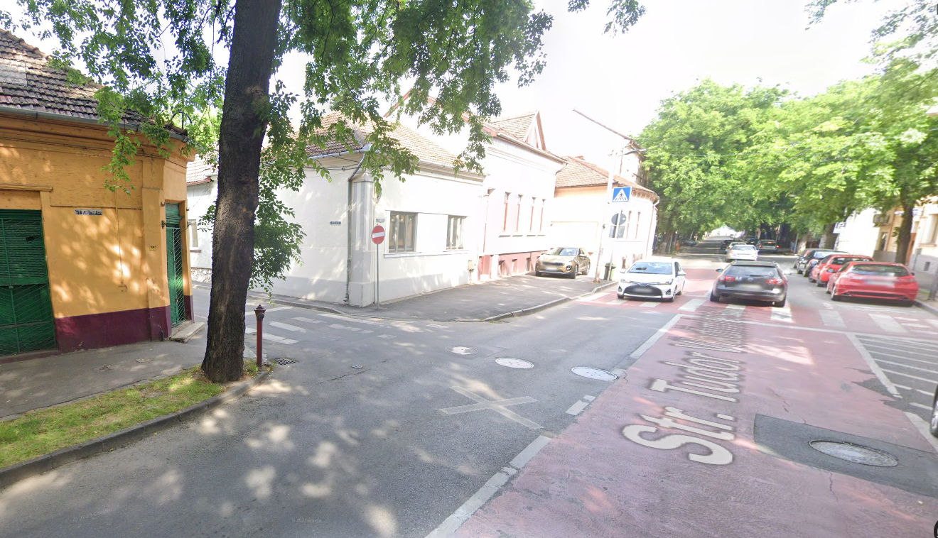 Primaria Oradea vrea sa realizeze un sens giratoriu la intersectia strazilor Vladimirescu si Plevnei, respectiv largirea strazii Plevnei la 2 benzi pe sens