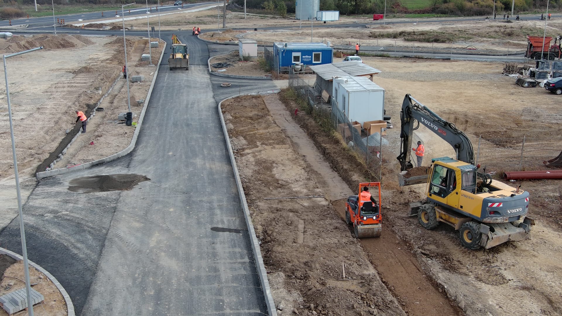 Stadiul lucrărilor la Parcul Industrial Ștei a ajuns la 70%