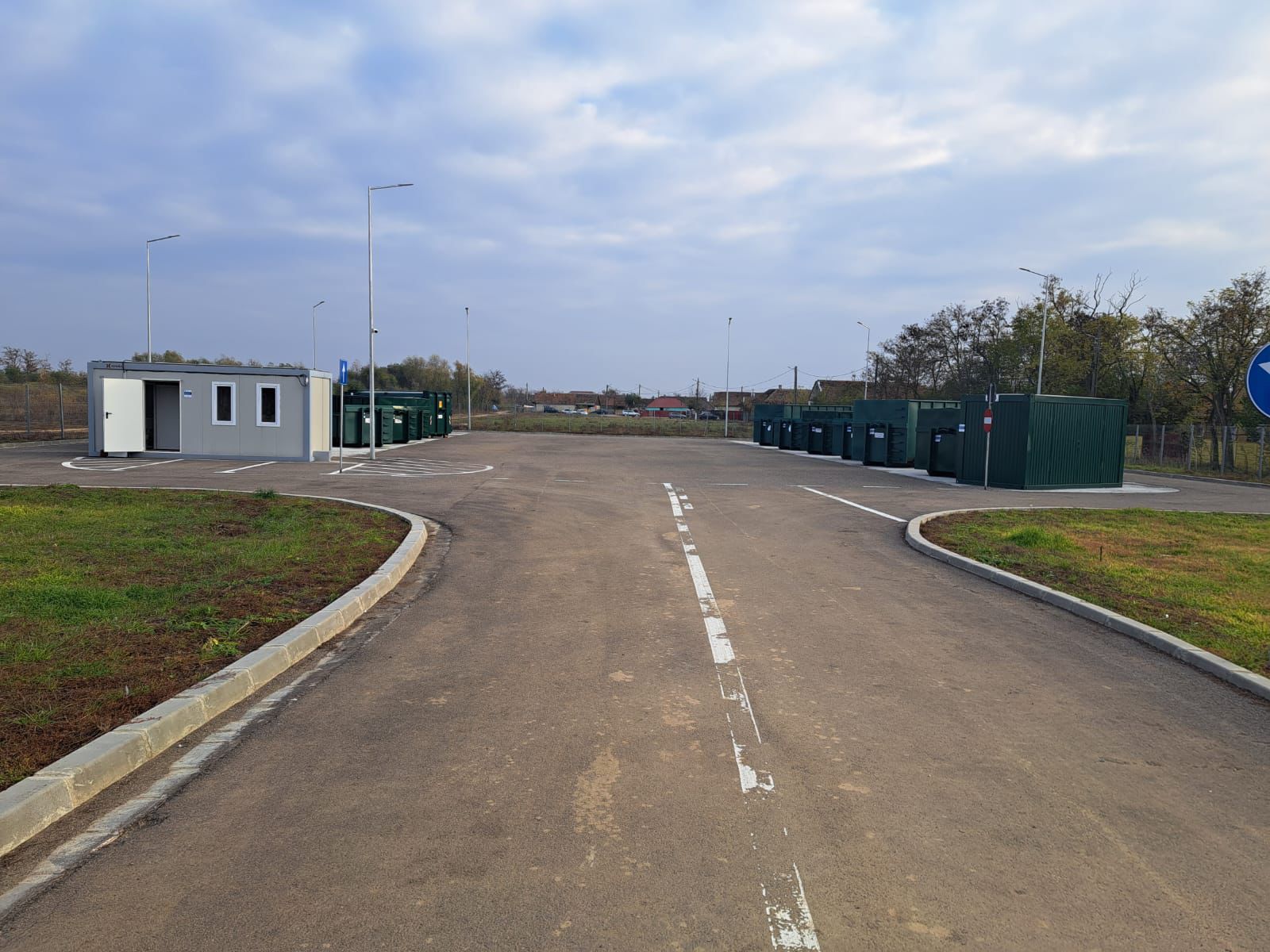 Bihorul curat! Sambata s-a deschis o noua platforma de colectare a deseurilor mari, in Sannicolau Roman