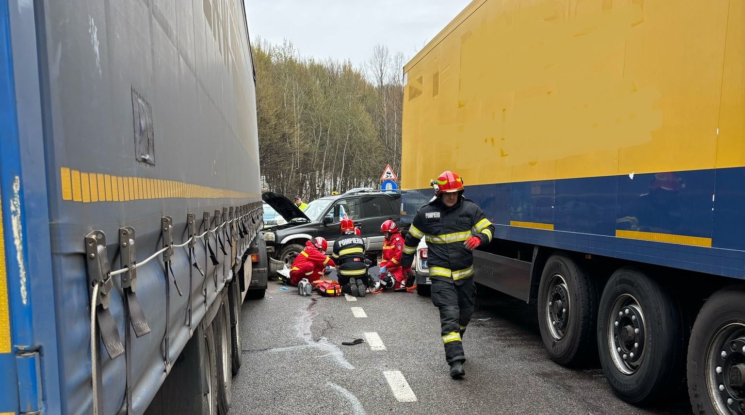 Accident grav pe DN 1, între Bihor și Cluj: Un șofer și-a pierdut viața