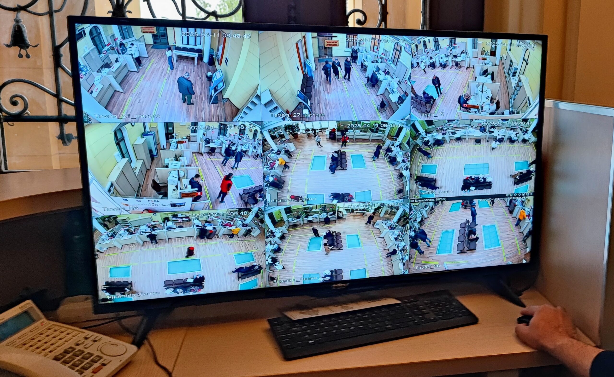 Primăria Oradea modernizează supravegherea video în Sala Ghișeelor pentru siguranța cetățenilor