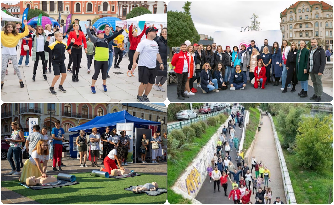 Promenada Inimilor revine la Oradea de Ziua Mondială a Inimii