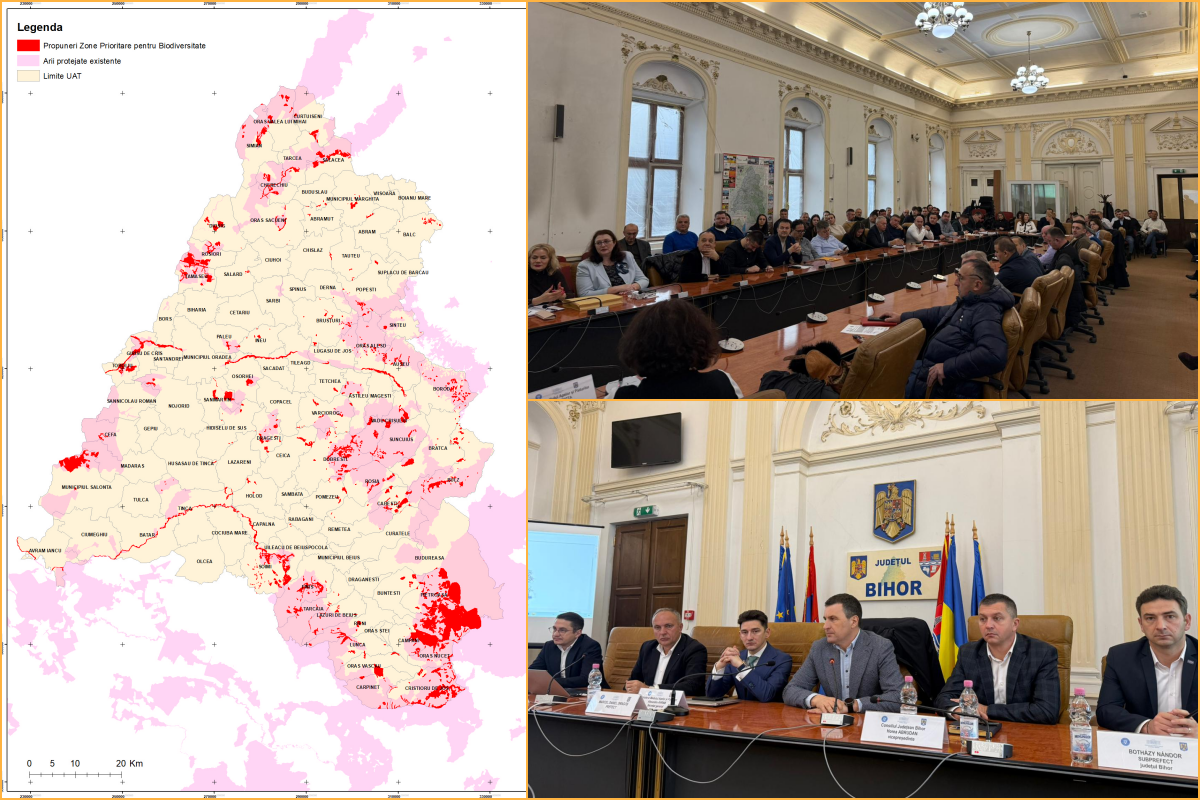 Zone prioritare pentru biodiversitate în Bihor: prefectura accelerează procesul cerut prin PNRR