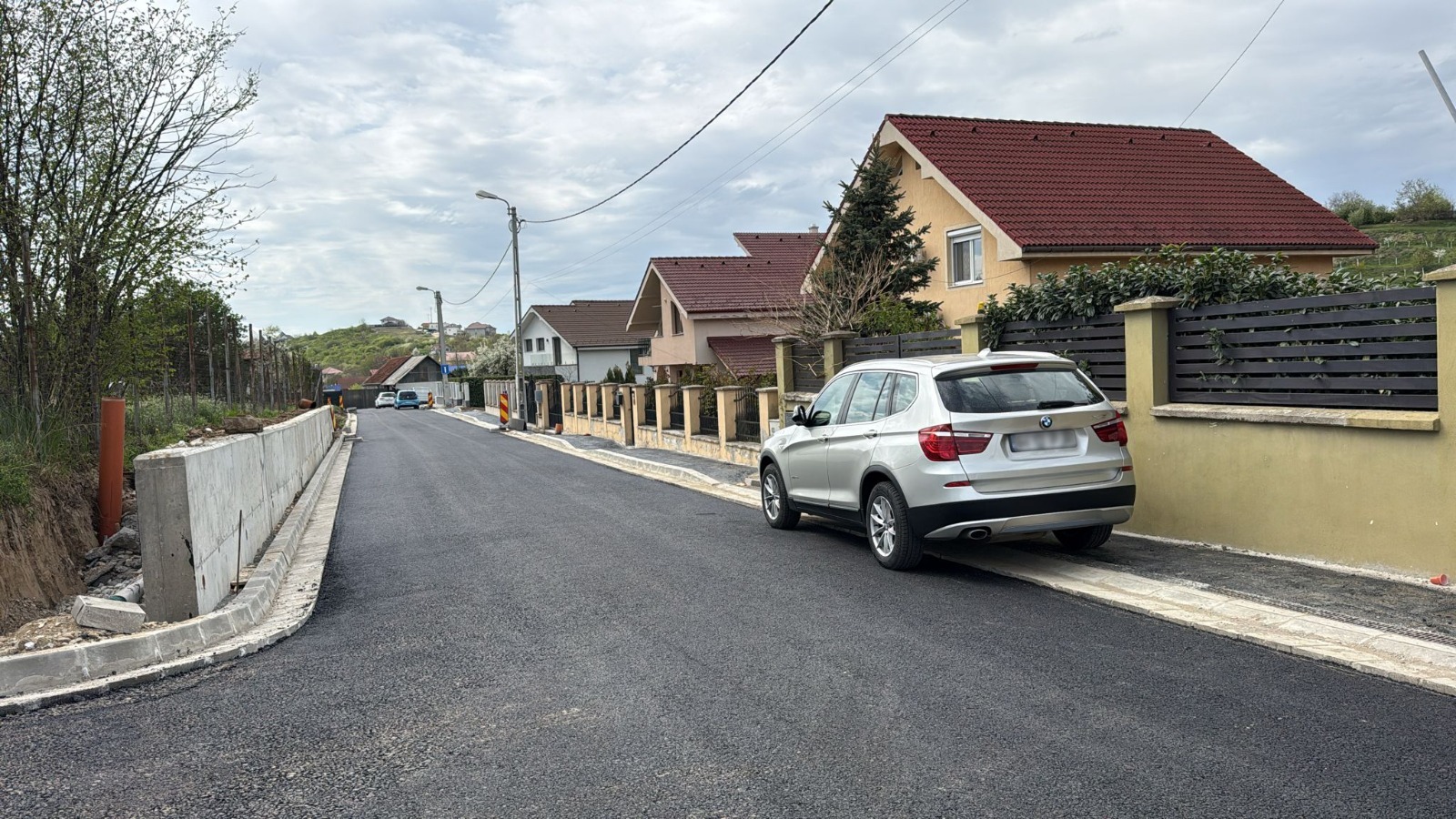 Modernizare strada Arinului Oradea: lucrările avansează în zona de dealuri