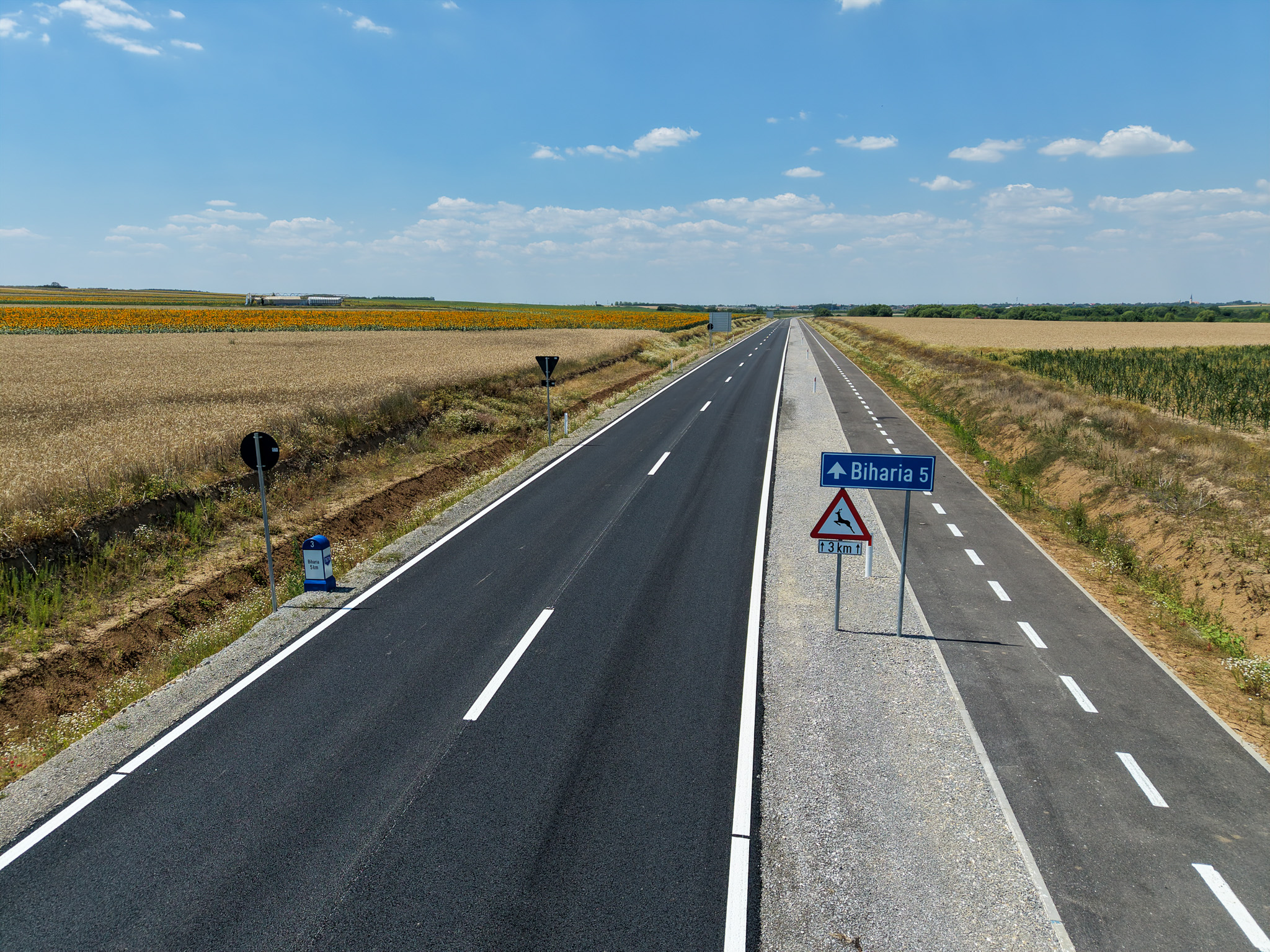 Se deschide circulația pe noul drum de legătură Paleu – Centura Biharia. Acces direct spre Autostrada A3
