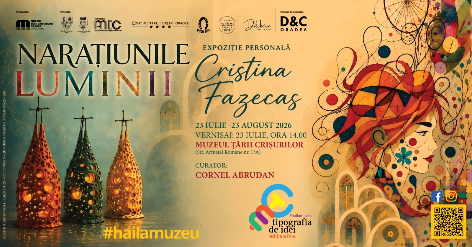 Expoziție de lumină și memorie, la Muzeul Țării Crișurilor