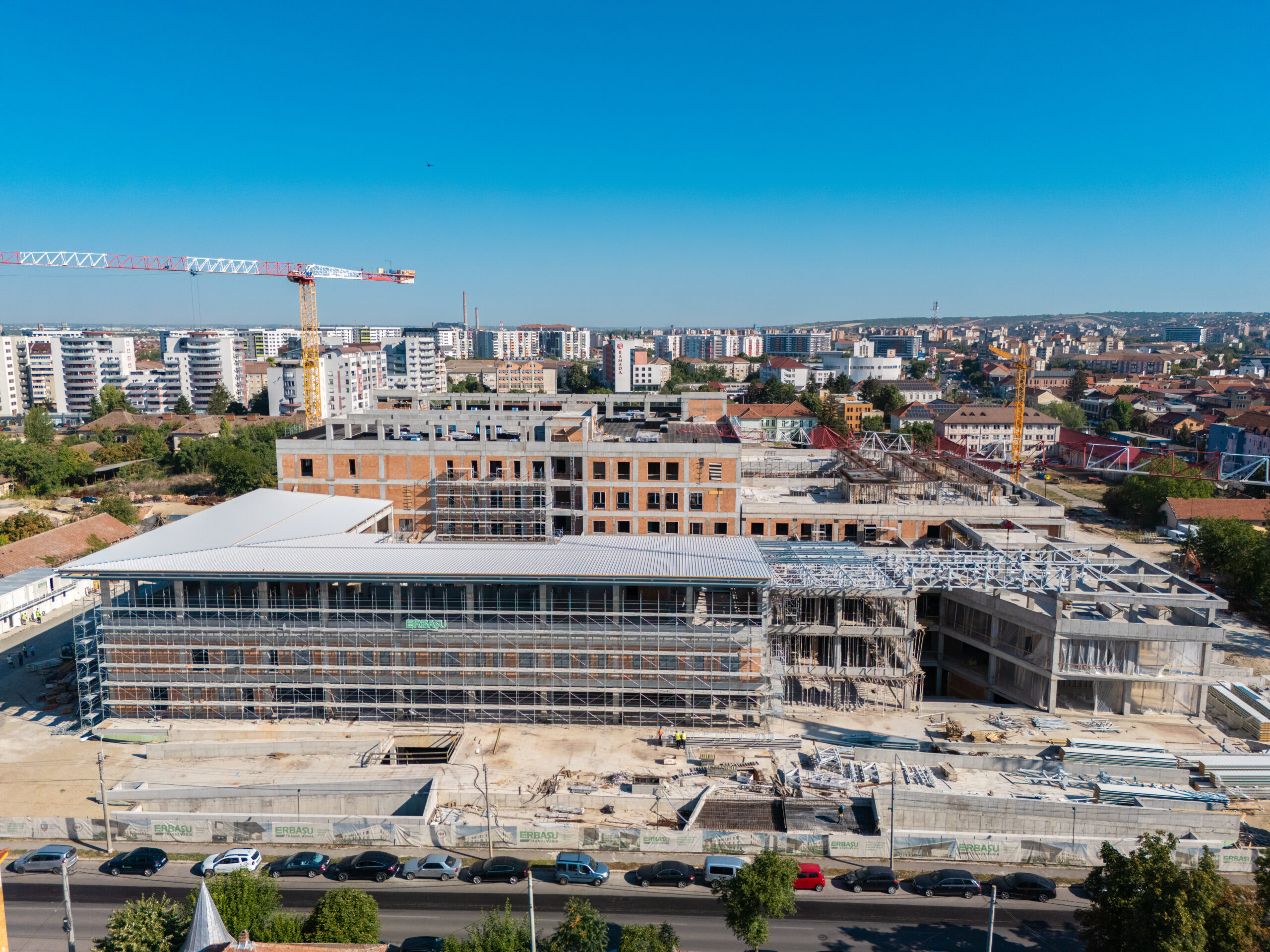 Noul spital din Oradea trece pe Programul Sănătate. Lucrările au ajuns la 50%