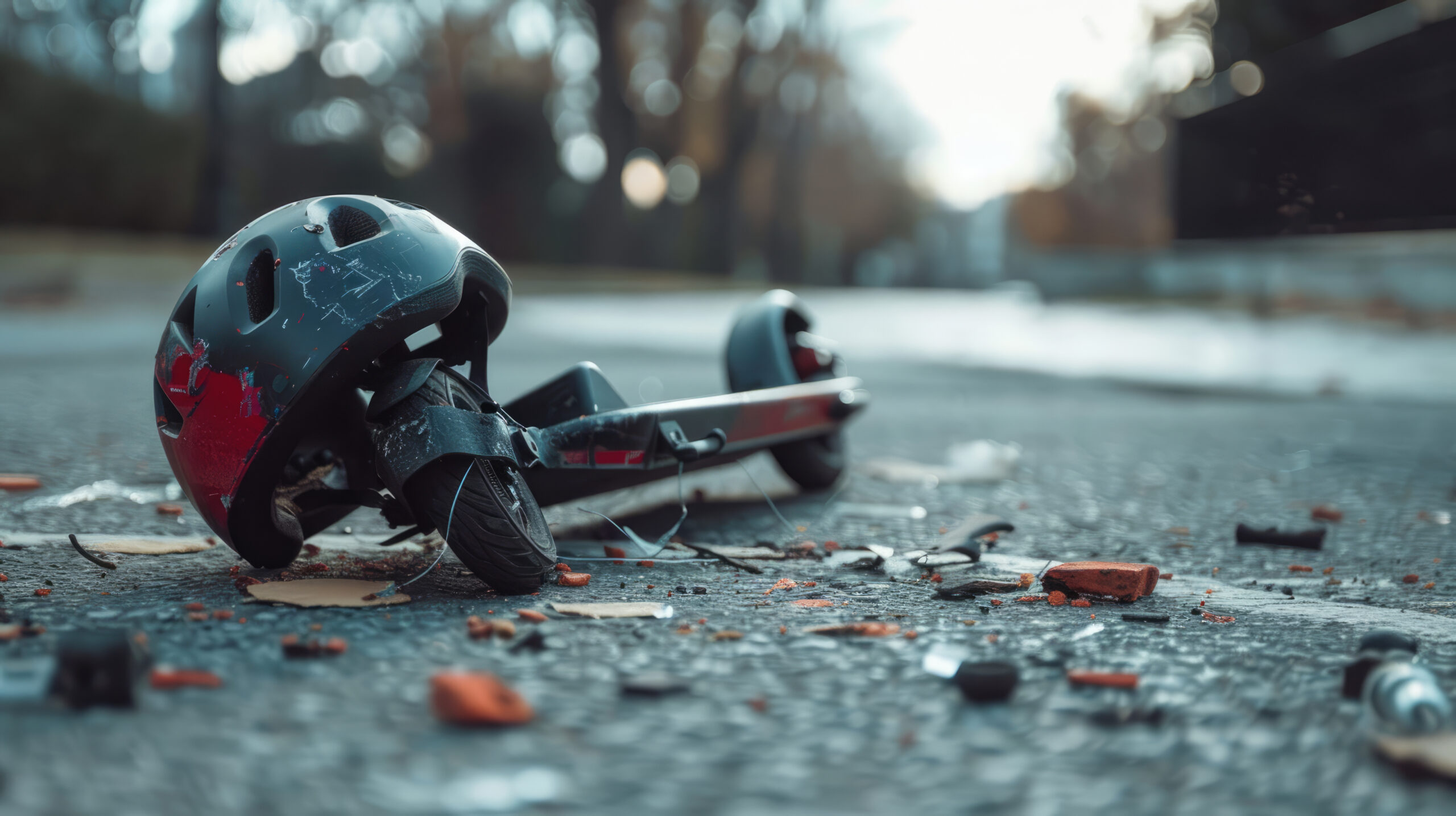 Tragedie pe DN 19E, lângă Chișlaz. Un băiat de 14 ani, aflat pe o trotinetă electrică, a murit