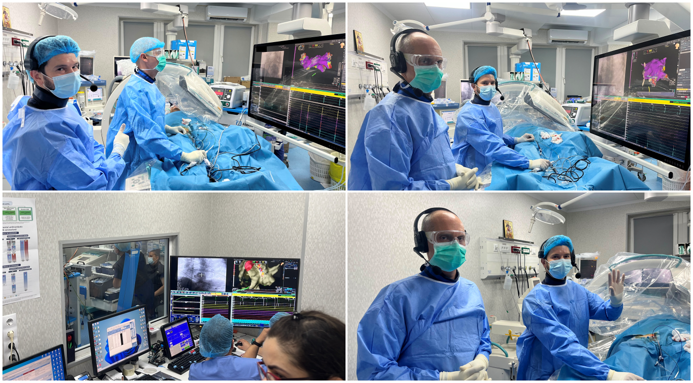 Premieră la Oradea: cinci ablații cardiace complexe, realizate în doar două zile