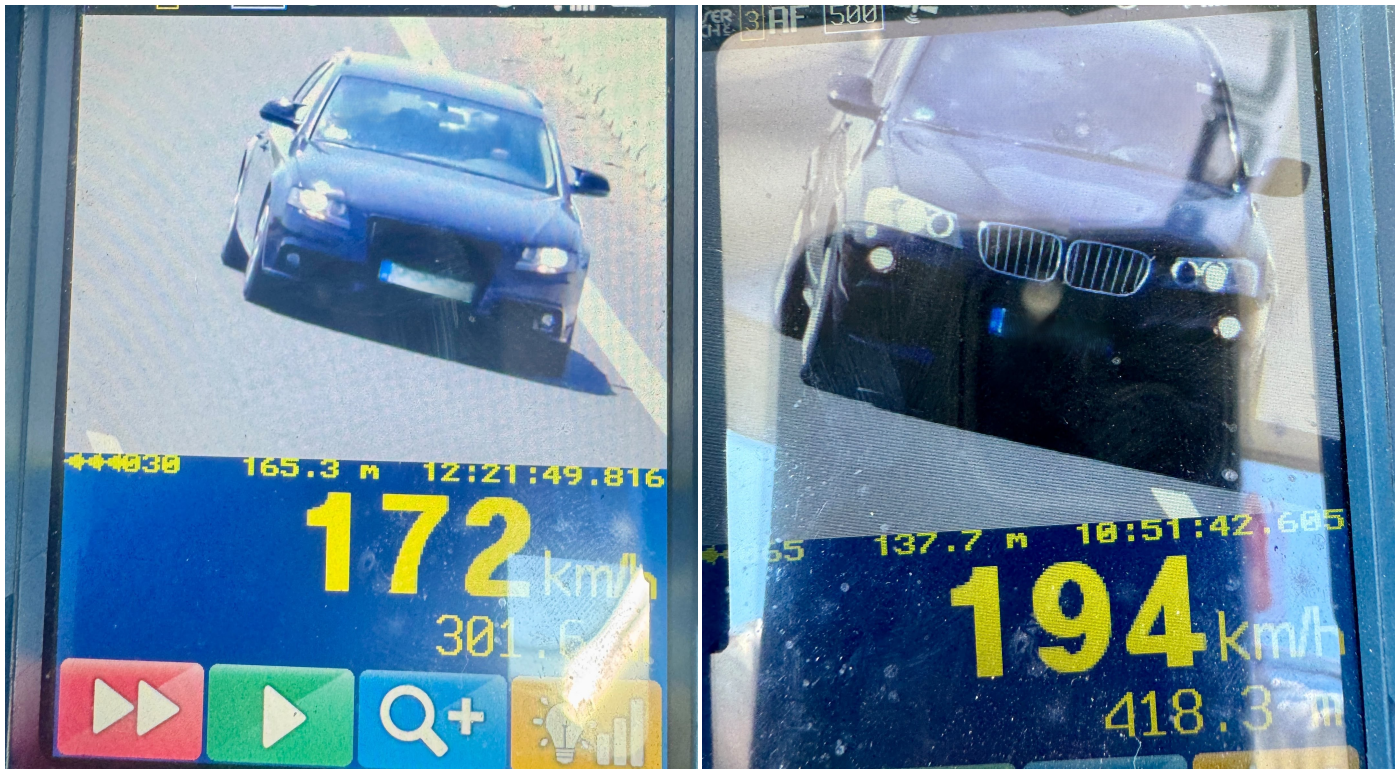 Razie ROADPOL în Bihor: 217 sancțiuni și șofer surprins cu 194 km/h